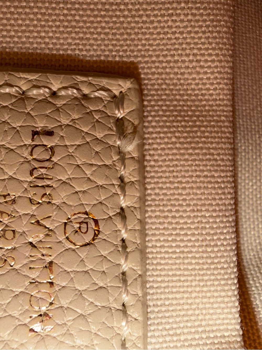Louis Vuitton White & Pink Monogram Envelope Wristlet - Picture 7 of 8
